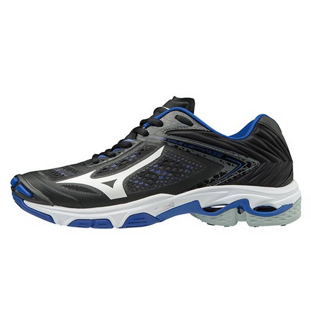 Sapatilhas Voleibol Mizuno Wave Lightning Z5 - Mulher - Pretas/Azul Marinho - PLDTG8097